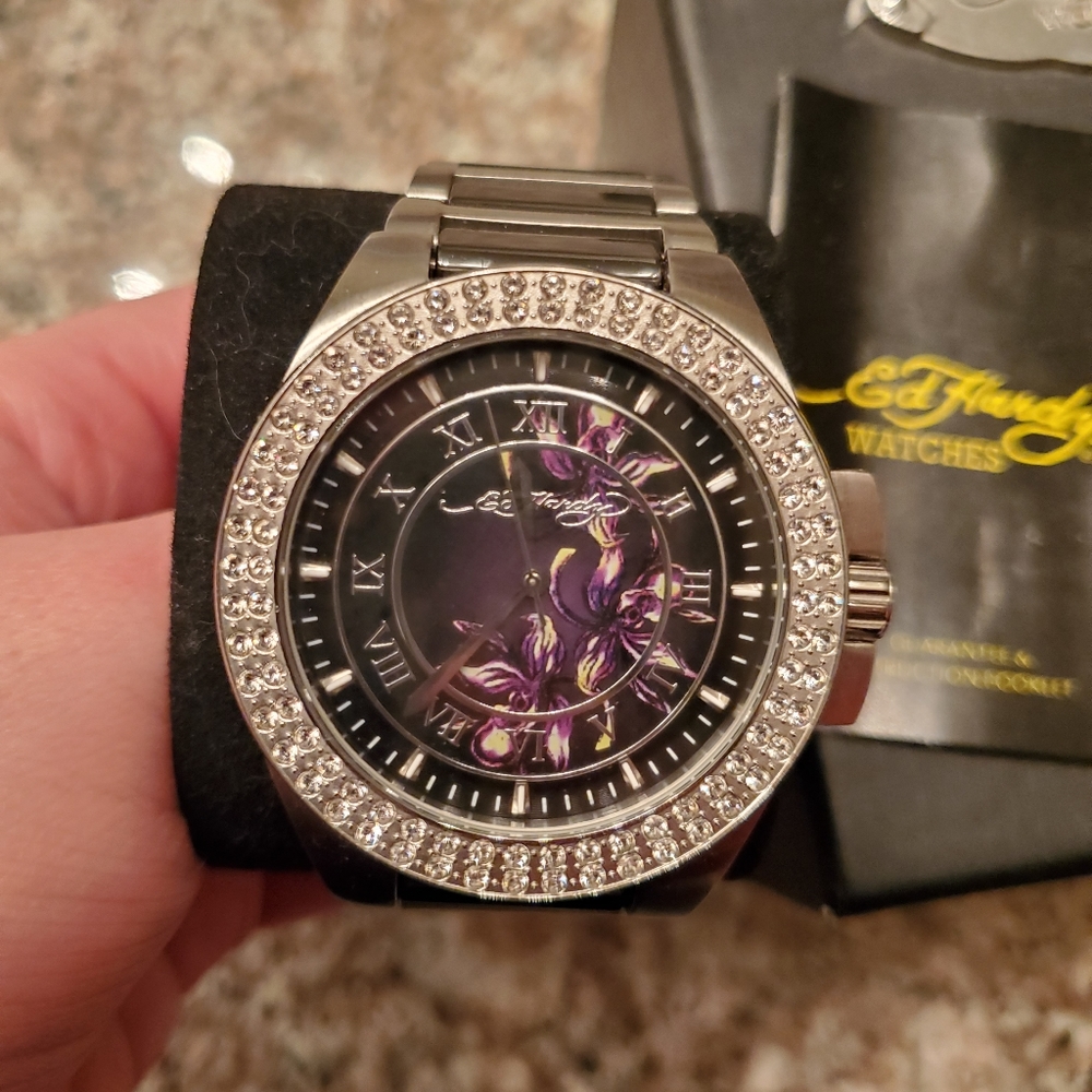 Ed Hardy Floral Watch